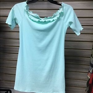 NWT MINT OFF SHOULDER TOP